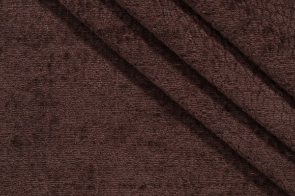 PK Lifestyles Pebblestone Performance Woven Chenille Upholstery Fabric in Chocolate 