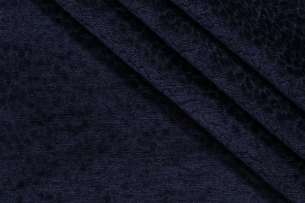 PK Lifestyles Pebblestone Performance Woven Chenille Upholstery Fabric in Midnight 