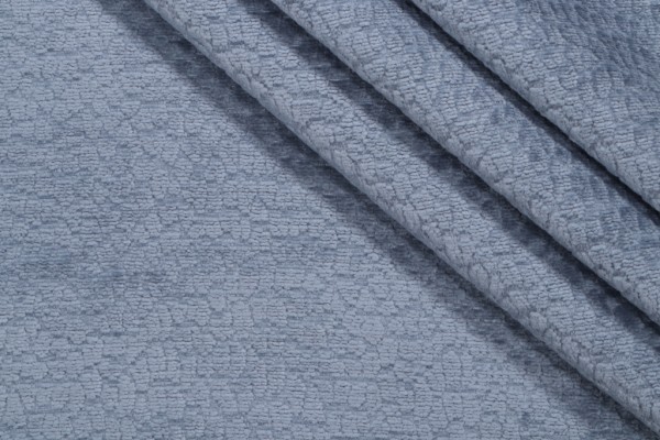 PK Lifestyles Pebblestone Performance Woven Chenille Upholstery Fabric in Bluebell 