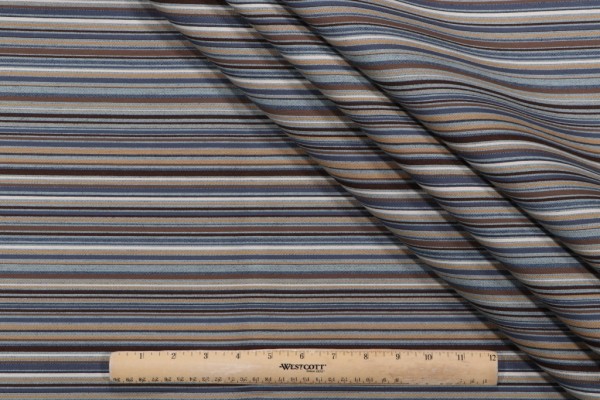 CF Stinson Borderline 64614 Woven Outdoor Fabric in Coastline 