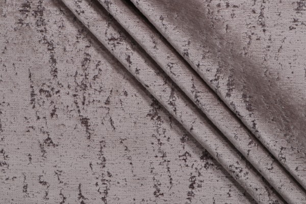 1 Yard Montgomery Woven Chenille Upholstery Fabric in Gravel