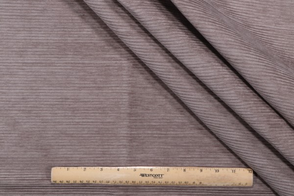 1 Yard Ridges Woven Corduroy Upholstery Fabric in Tiki