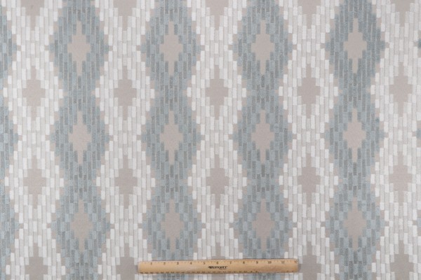 Hamilton Berringer Grois Point Velvet Upholstery Fabric in Haze 