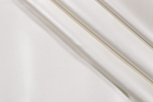 Stof France Ekokuir Brilliant Vinyl Upholstery Fabric in Naturel 