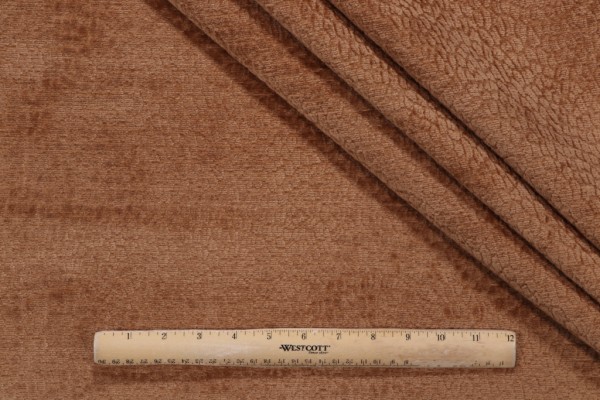 PK Lifestyles Pebblestone Performance Woven Chenille Upholstery Fabric in Camel 