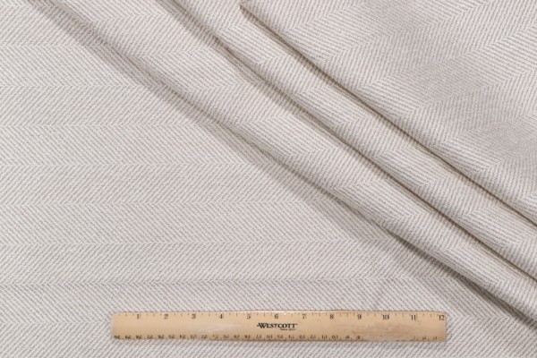 Valdese Weavers Jumper Woven Crypton Home Finish Upholstery Fabric in Parchment