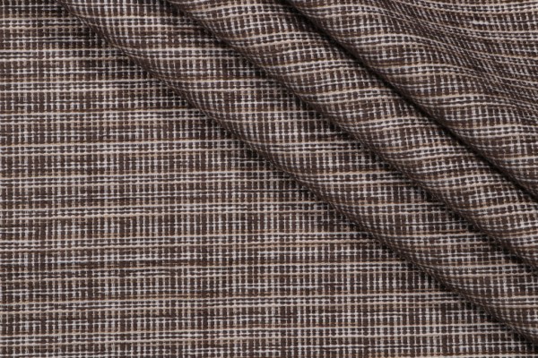 Seward Woven Chenille Outdoor Fabric in Bark