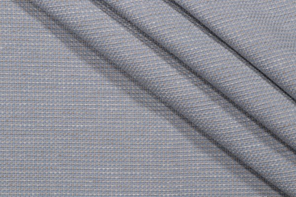 1 Yard Sand Dune Woven Outdoor Fabric in Bay Blue