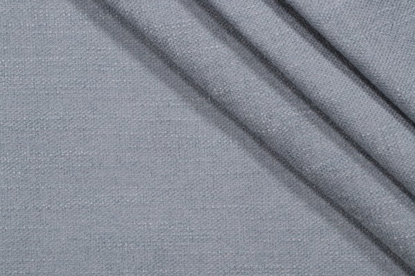 Crypton Villa High Performance Backed Chenille Upholstery Fabric in Blue Haze