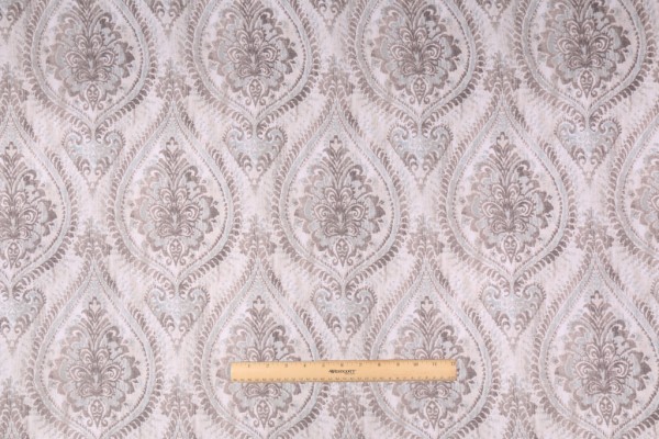 Mill Creek Copperidge Printed Cotton Drapery Fabric in Mineral