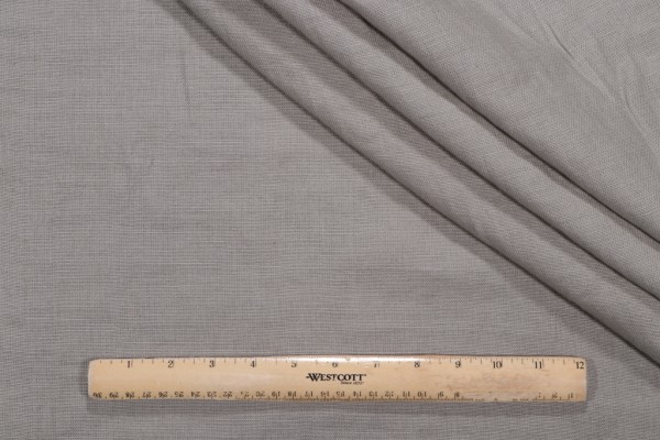 P Kaufmann Rendition Woven Linen Decorator Fabric in Taupe