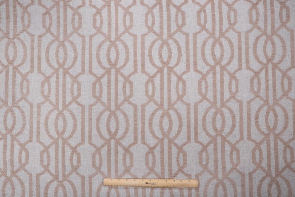 Hamilton Links Woven Chenille Upholstery Fabric in Mineral