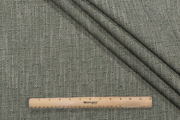 Inside/Out Performance Friendly Woven Upholstery Fabric in Grass