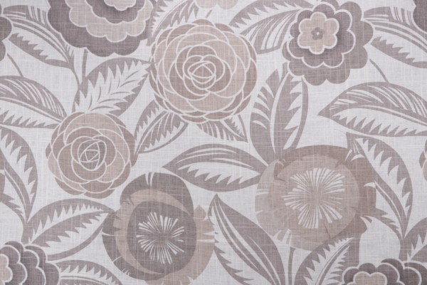 Click for 1 Yards Richloom Havana Printed Linen Blend Drapery Fabric in Greystone Richloom Havana Printed Linen Blend Drapery Fabric in Greystone
