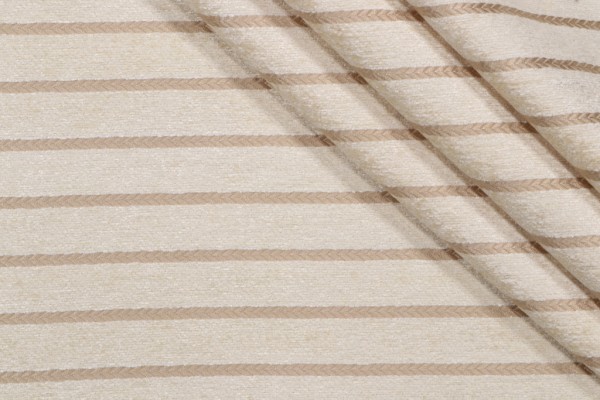 Merrimac M6566 Woven Chenille Upholstery Fabric in Ivory