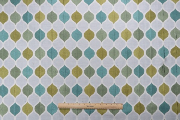 Click for 1 Yards Richloom Riga Woven Decorator Fabric in Peacock Richloom Riga Woven Decorator Fabric in Peacock