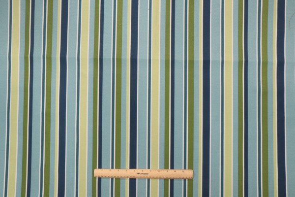 Click for 6.13 Yards Bryant Blossom Stripe Printed Polyester Outdoor Fabric in Pacific Bryant Blossom Stripe Printed Polyester Outdoor Fabric in Pacific