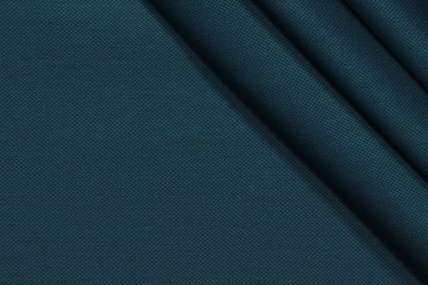 Solid Woven Solution Dyed Acrylic Outdoor Fabric in Peacock