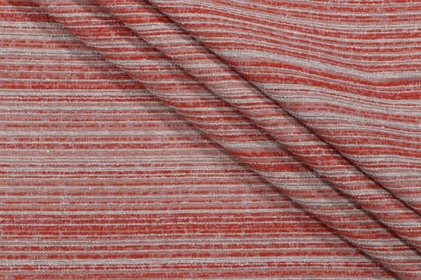 Pollack Geography Woven Polyolefin Outdoor Fabric in Persimmon 