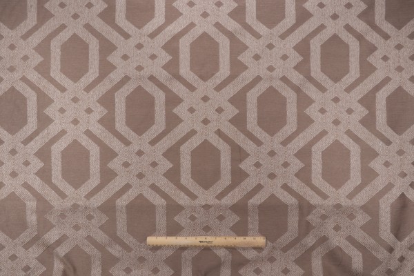 Wyatt Woven Upholstery Fabric in Stone