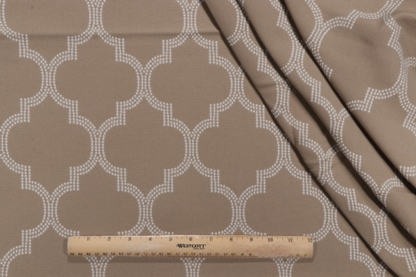 Bella Dura Pavilion Woven Polyolefin Outdoor Fabric in Sand