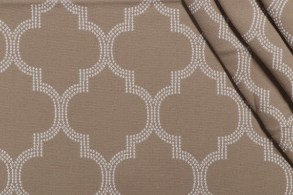 Bella Dura Pavilion Woven Polyolefin Outdoor Fabric in Sand