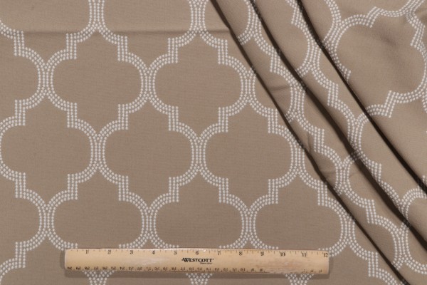 Bella Dura Pavilion Woven Polyolefin Outdoor Fabric in Sand