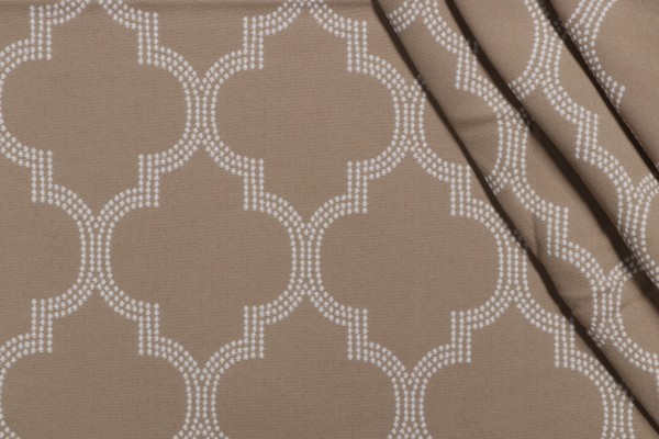 Bella Dura Pavilion Woven Polyolefin Outdoor Fabric in Sand