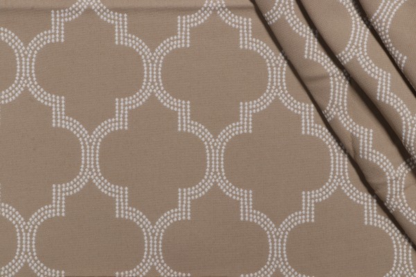 Bella Dura Pavilion Woven Polyolefin Outdoor Fabric in Sand