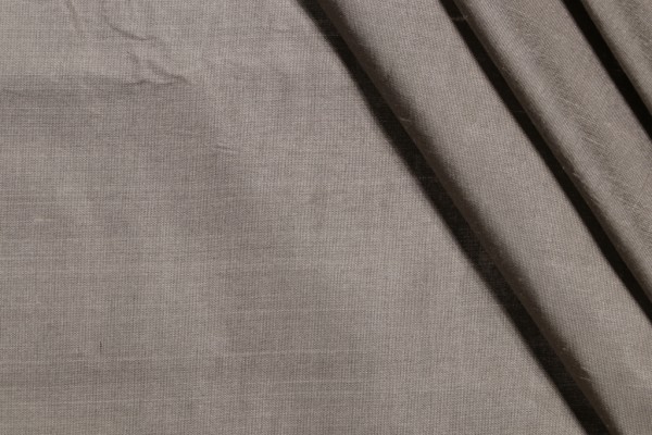 Tikka Silk Woven Backed Decorator Fabric in Pebble