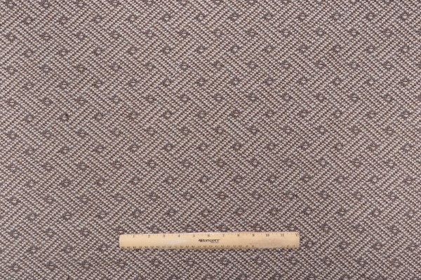 Heritage Fabrics Berwick Woven Upholstery Fabric in Coffee 