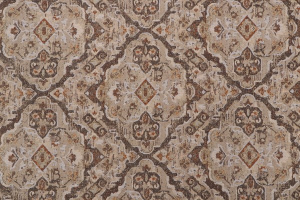 Craftex Yamuna Chenille Tapestry Upholstery Fabric in Antique 