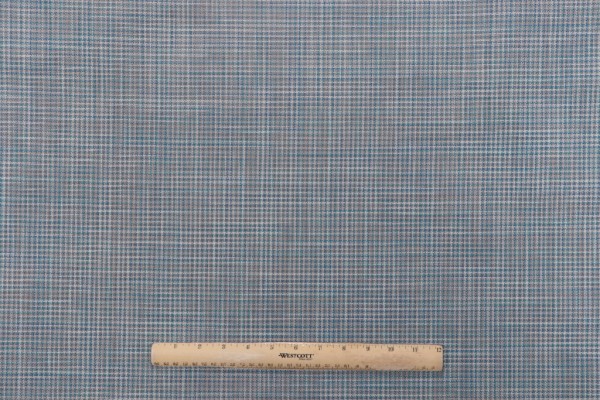 Phifertex Tartan Cane Wicker Woven Vinyl Mesh Sling Chair Outdoor Fabric in Teal 
