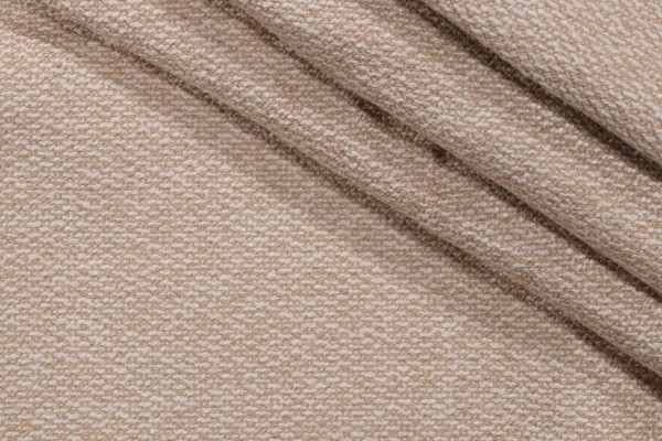 Textured Solid Woven Upholstery Fabric in Straw