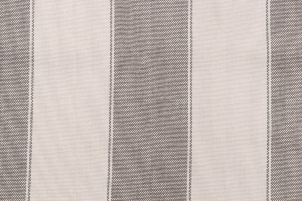 Stripe Woven Upholstery Fabric in Smoke