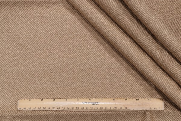 Valdese Weavers Jumper Woven Crypton Home Finish Upholstery Fabric in Mocha
