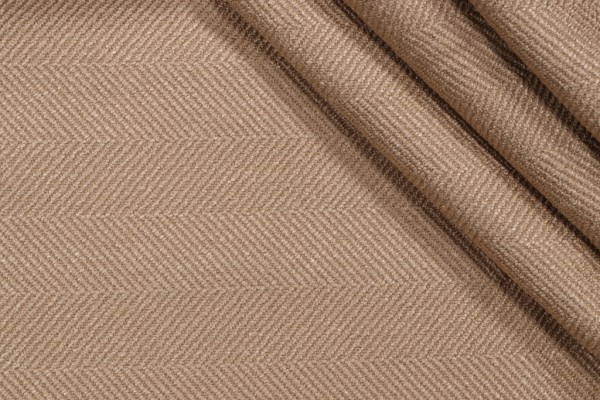 Valdese Weavers Jumper Woven Crypton Home Finish Upholstery Fabric in Mocha