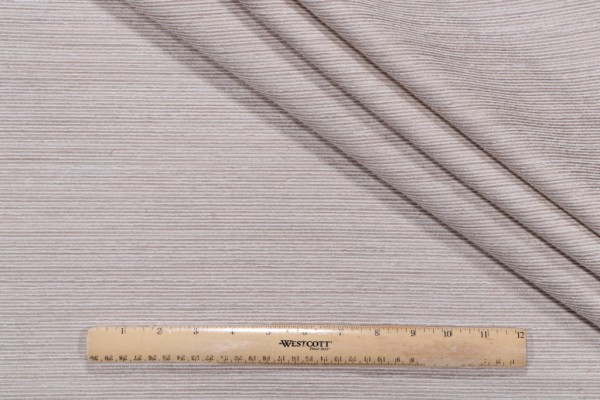 Sophistication Woven Chenille Upholstery Fabric in Linen