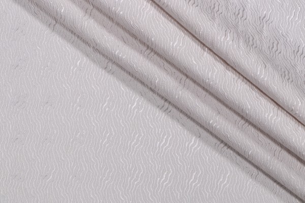 Wave Woven Upholstery Fabric in Sand