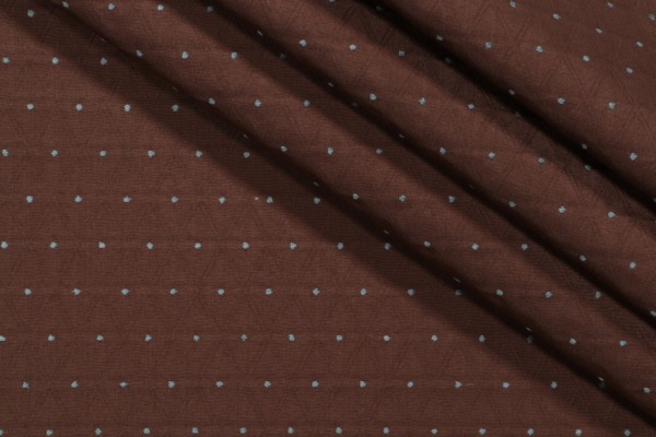 A'pois Woven Chenille Upholstery Fabric in Mocha