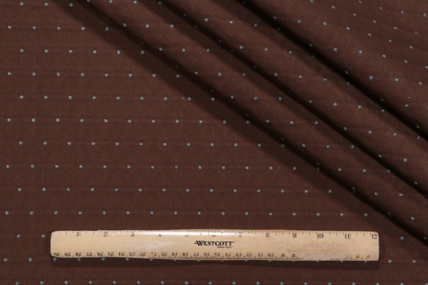A'pois Woven Chenille Upholstery Fabric in Mocha