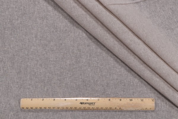 Melisse Semi-Sheer Drapery Fabric in Linen