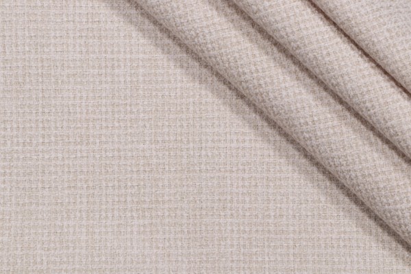 Crypton East Hampton High Performance Woven Chenille Upholstery Fabric in Parchment