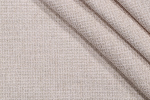 Crypton East Hampton High Performance Woven Chenille Upholstery Fabric in Parchment