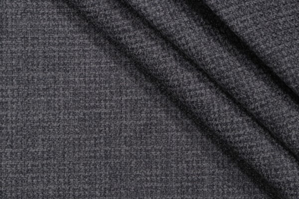 Crypton East Hampton High Performance Woven Chenille Upholstery Fabric in Graphite