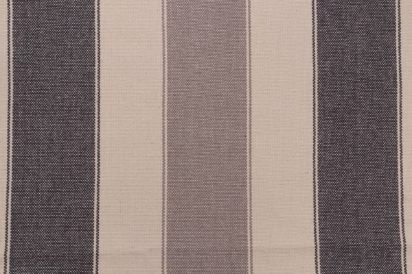 Lama Woven Upholstery Fabric in Black/Grey