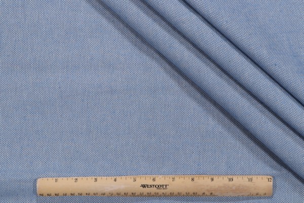 Pacific Woven Upholstery Fabric in Medium Blue