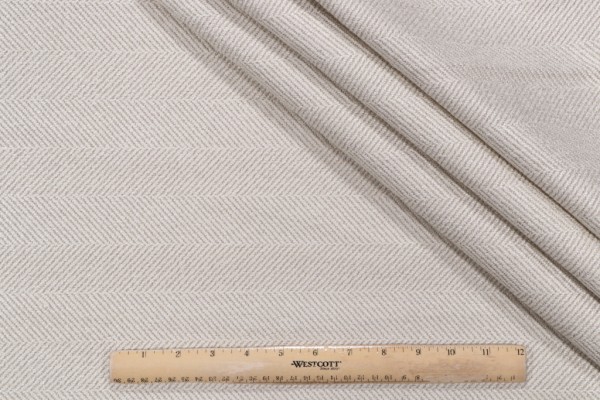 Valdese Weavers Jumper Woven Crypton Home Finish Upholstery Fabric in Parchment