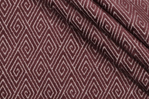 Rafa Woven Chenille Upholstery Fabric in Vamp 