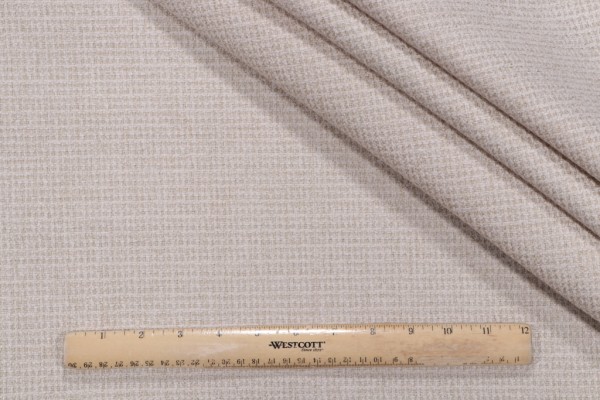 Crypton East Hampton High Performance Woven Chenille Upholstery Fabric in Parchment